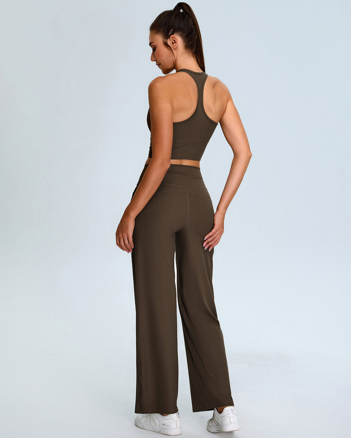 Calista Leggings - Brown
