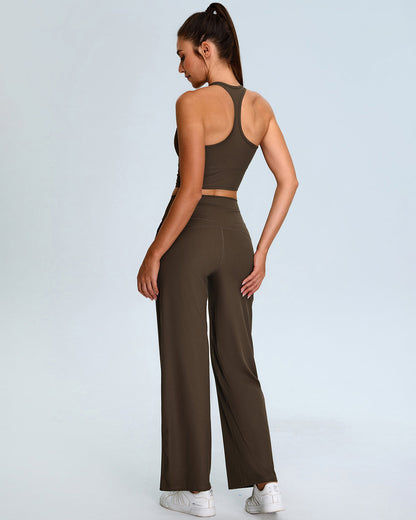 Calista Leggings - Brown