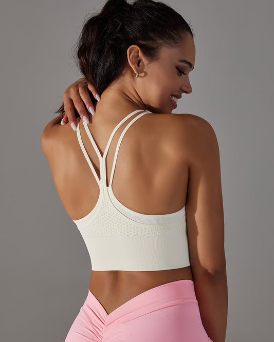 Coraline Sports Bra - Beige