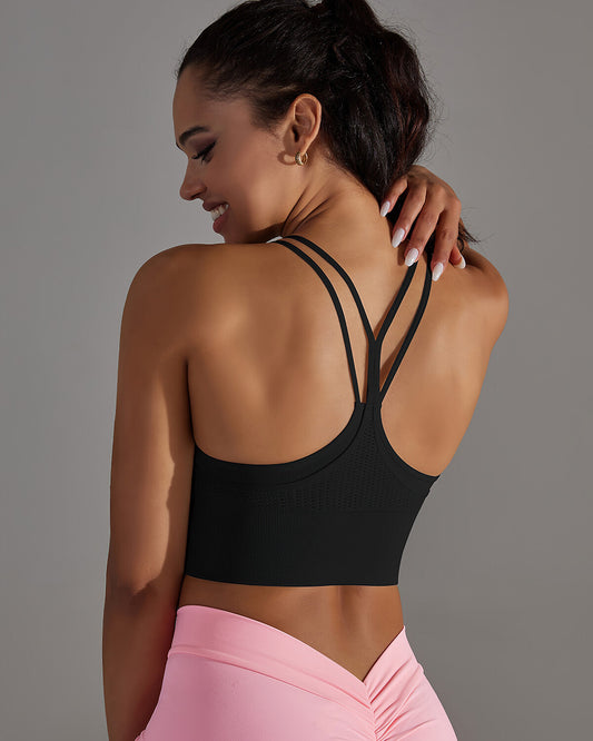Coraline Sports Bra - Black