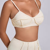 Kira Sports Bra - Beige