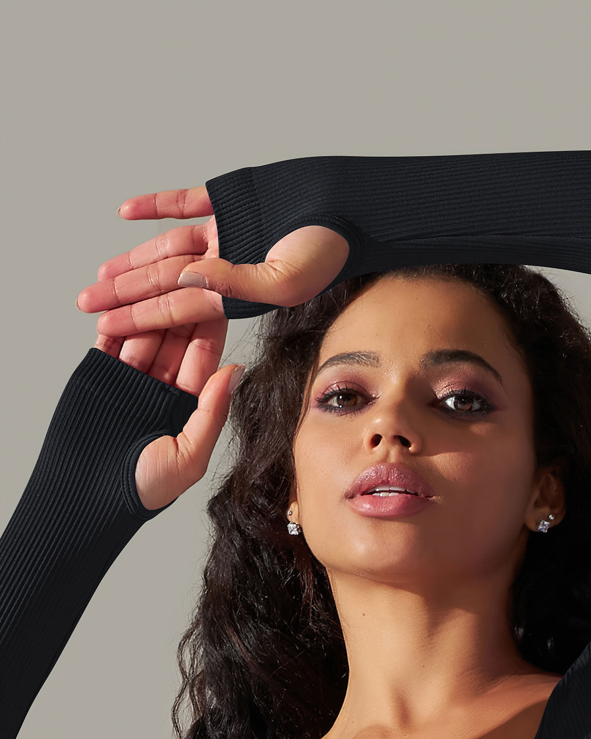 Gia Seamless Jumpsuit - Black