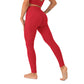Booty Lifting x Anti-Cellulite Pocket Leggings - Red