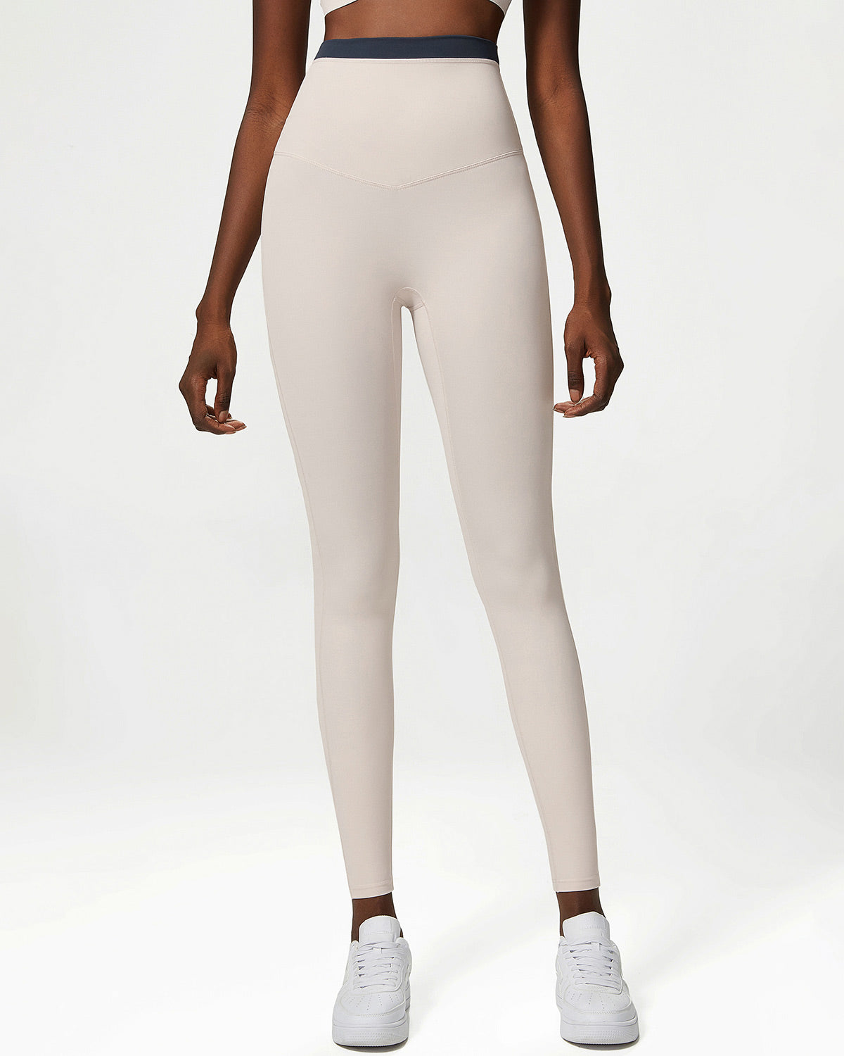 Juno Seamless Leggings - Beige Mist