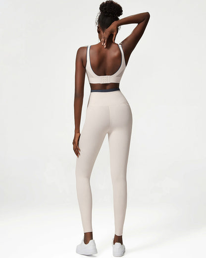Juno Seamless Leggings - Beige Mist