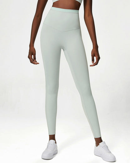 Juno Seamless Leggings - Foggy Green