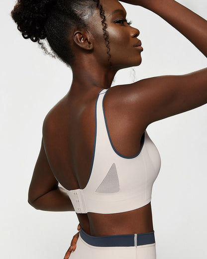 Juno Sports Bra - Beige Mist