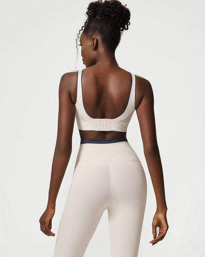 Juno Sports Bra - Beige Mist