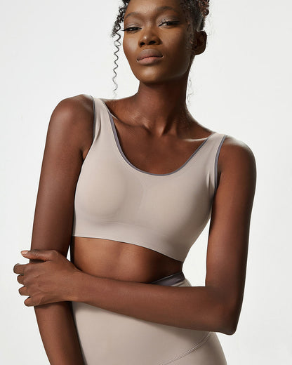 Juno Sports Bra - Dusty Taupe