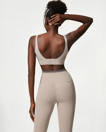 Juno Sports Bra - Dusty Taupe