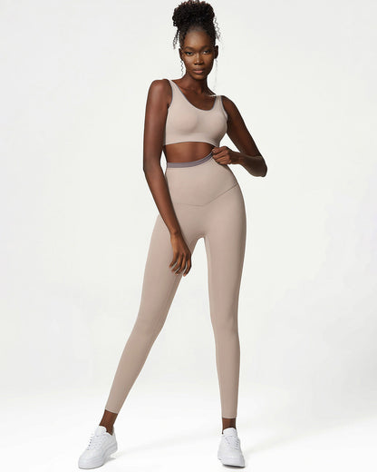 Juno Sports Bra - Dusty Taupe