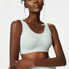 Juno Sports Bra - Foggy Green