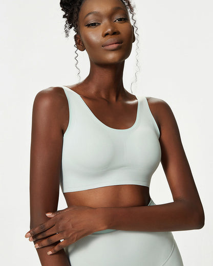 Juno Sports Bra - Foggy Green