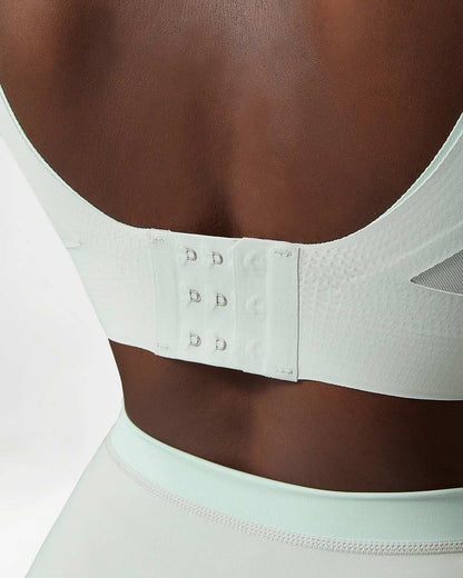 Juno Sports Bra - Foggy Green