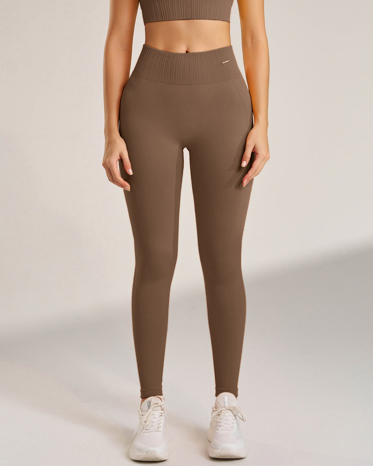 Katya Seamless Leggings - Brown