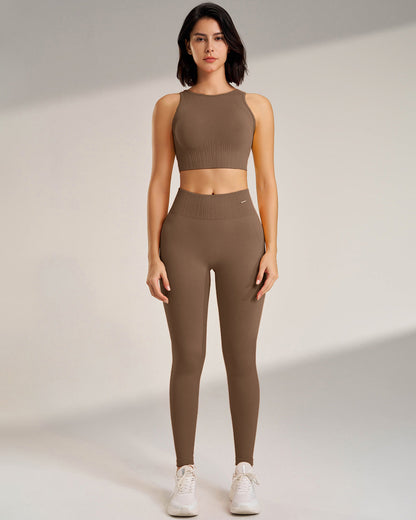 Katya Seamless Leggings - Brown