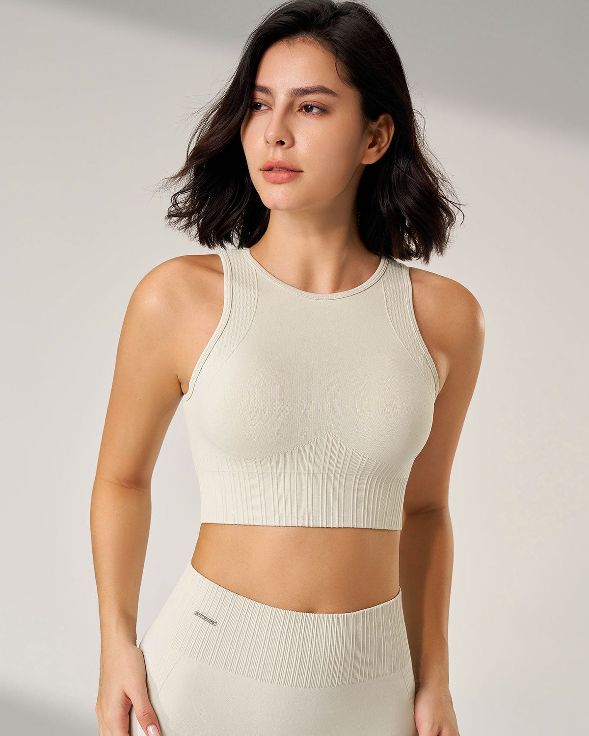 Katya Sports Bra - Beige