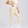 Kira Flow Jumpsuit - Beige