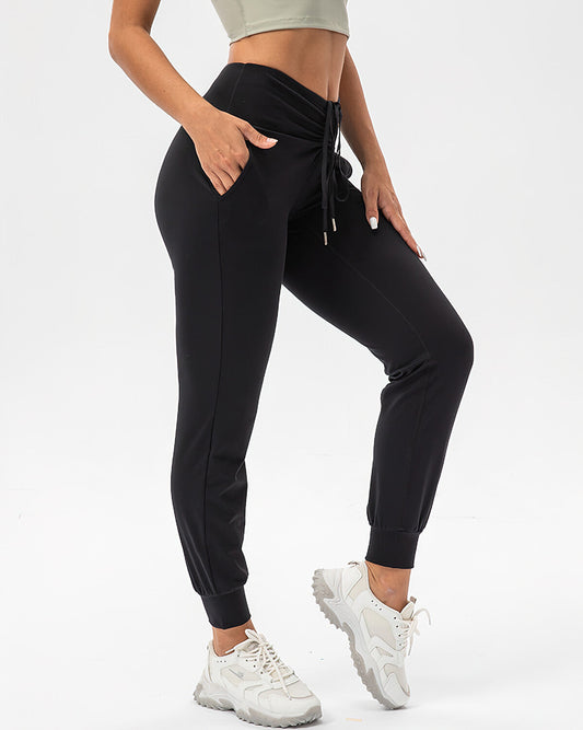 Leilani Joggers Pants - Black