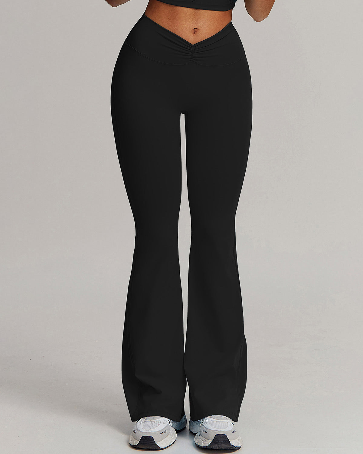 Lyra Flare Leggings - Black