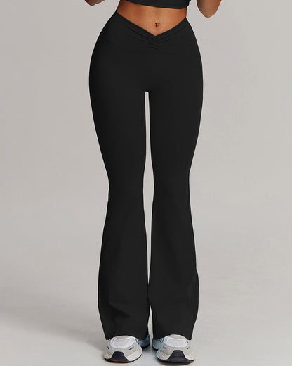 Lyra Flare Leggings - Black