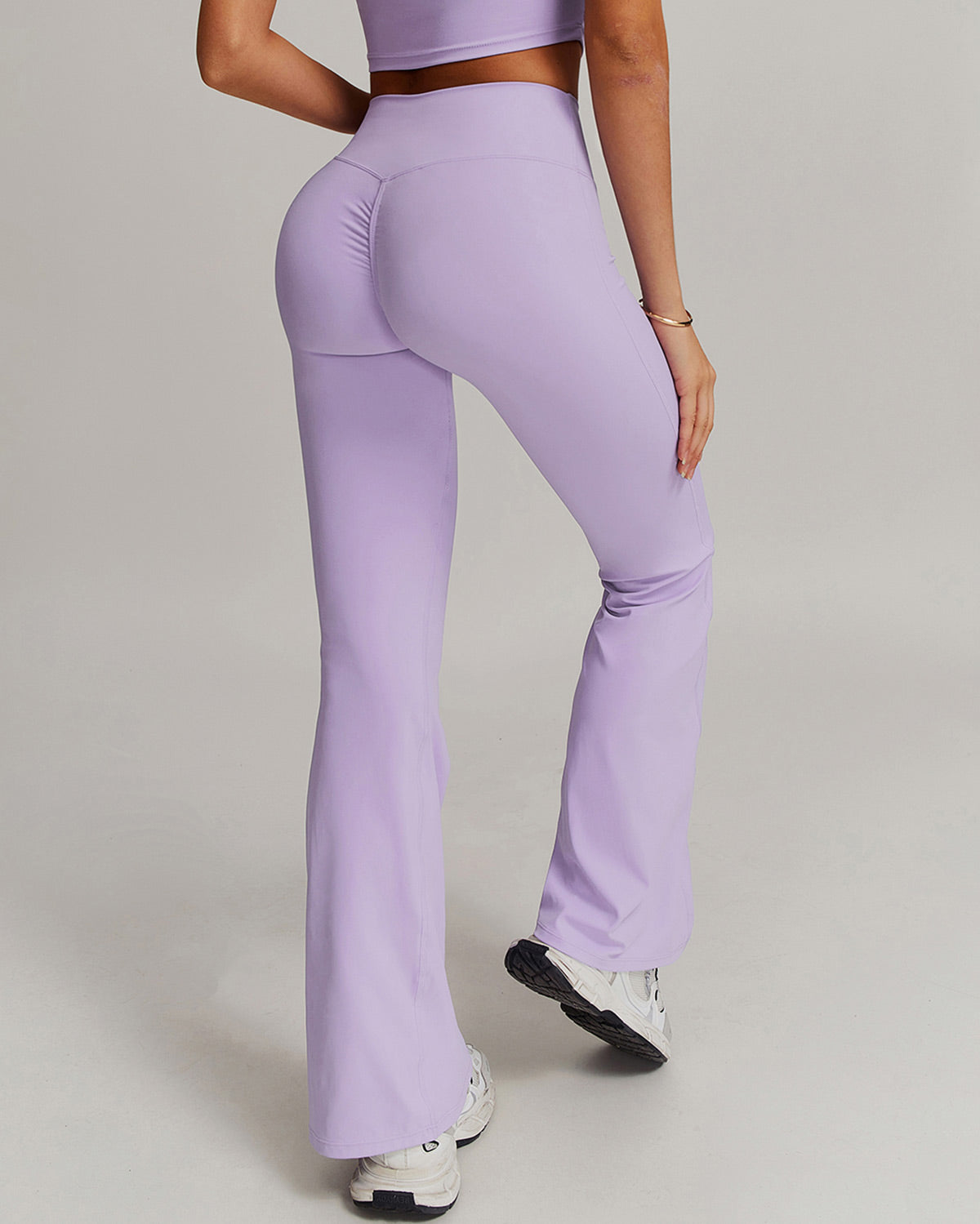 Lyra Flare Leggings - Purple