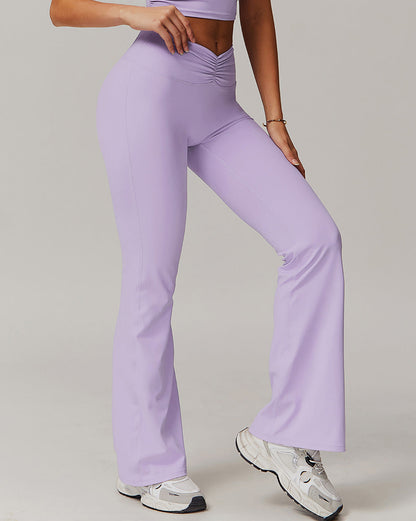 Lyra Flare Leggings - Purple