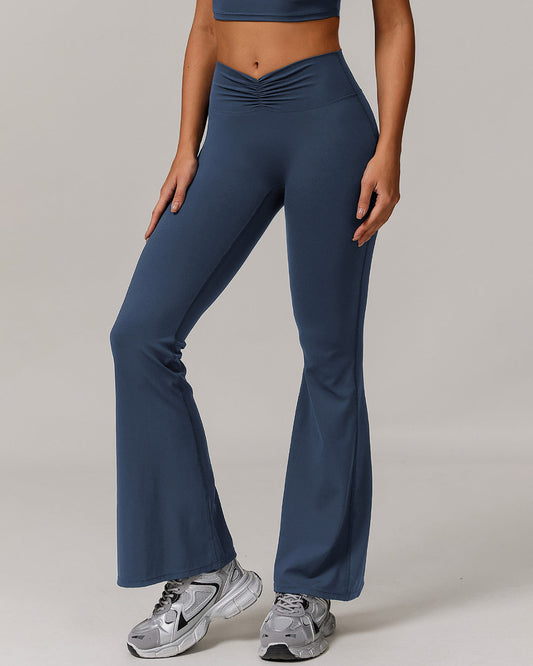 Lyra Flare Leggings - Navy