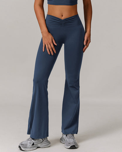 Lyra Flare Leggings - Navy