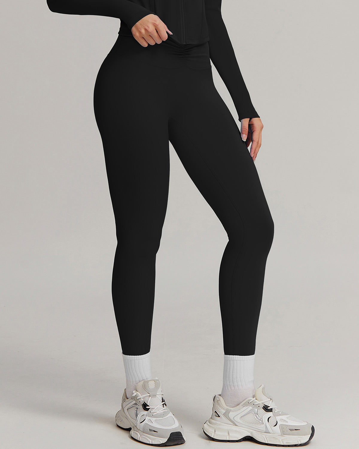 Lyra Seamless Leggings - Black