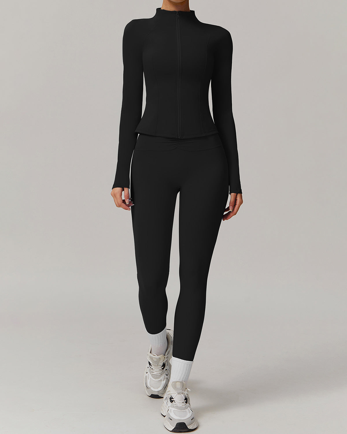 Lyra Seamless Leggings - Black