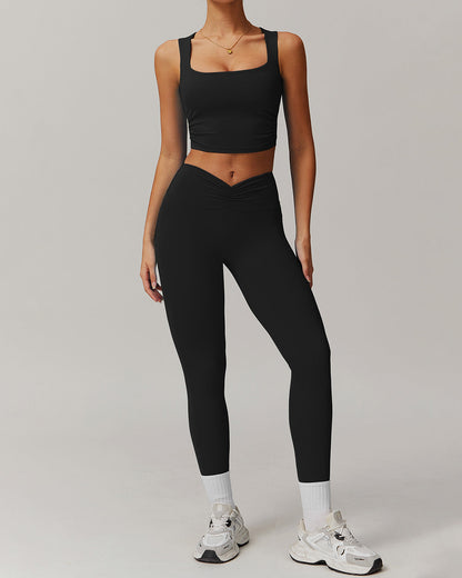 Lyra Seamless Leggings - Black