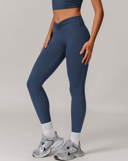 Lyra Seamless Leggings - Navy