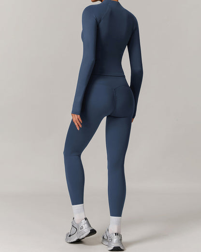 Lyra Seamless Leggings - Navy
