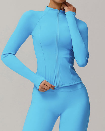 Lyra Sports Jacket - Sky Blue