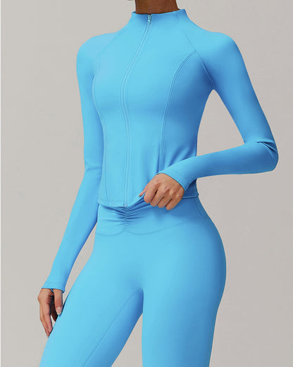 Lyra Sports Jacket - Sky Blue