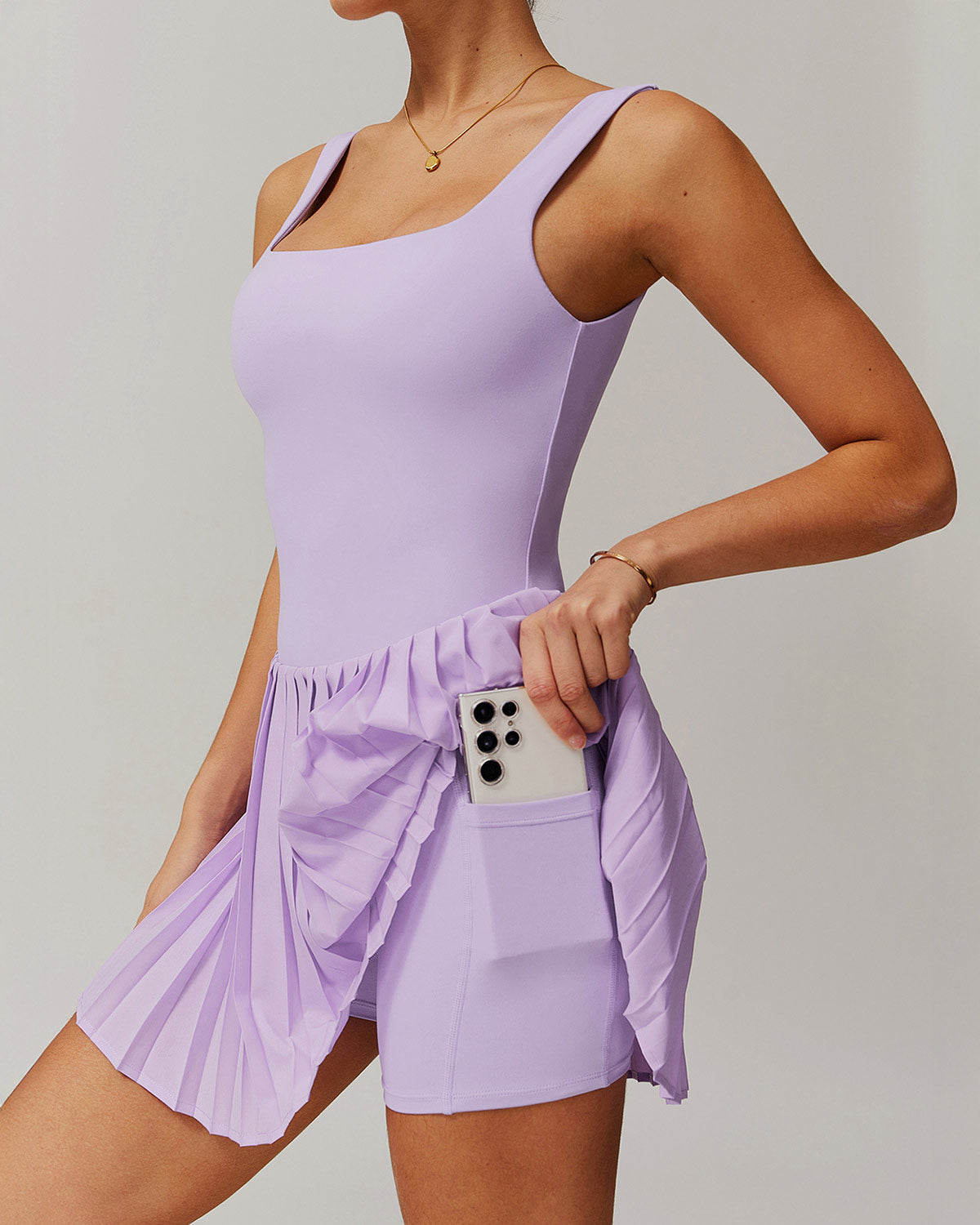 Lyra Sports Romper - Purple
