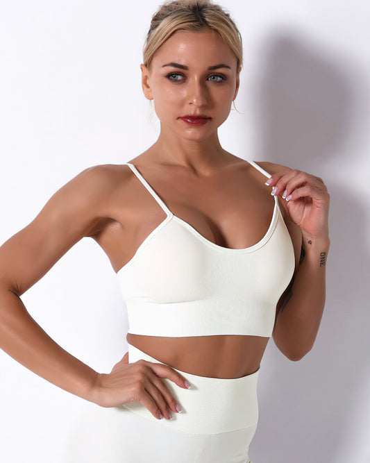 Mikaela Sports Bra - Beige