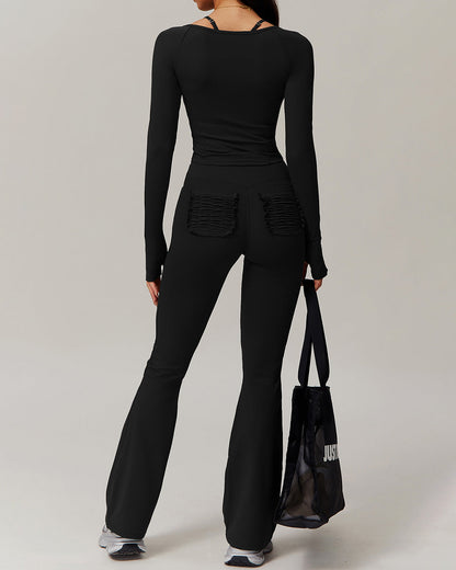 Olive Long Sleeve - Black