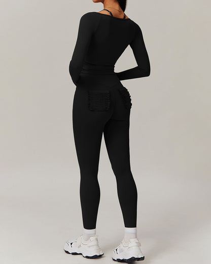 Olive Long Sleeve - Black