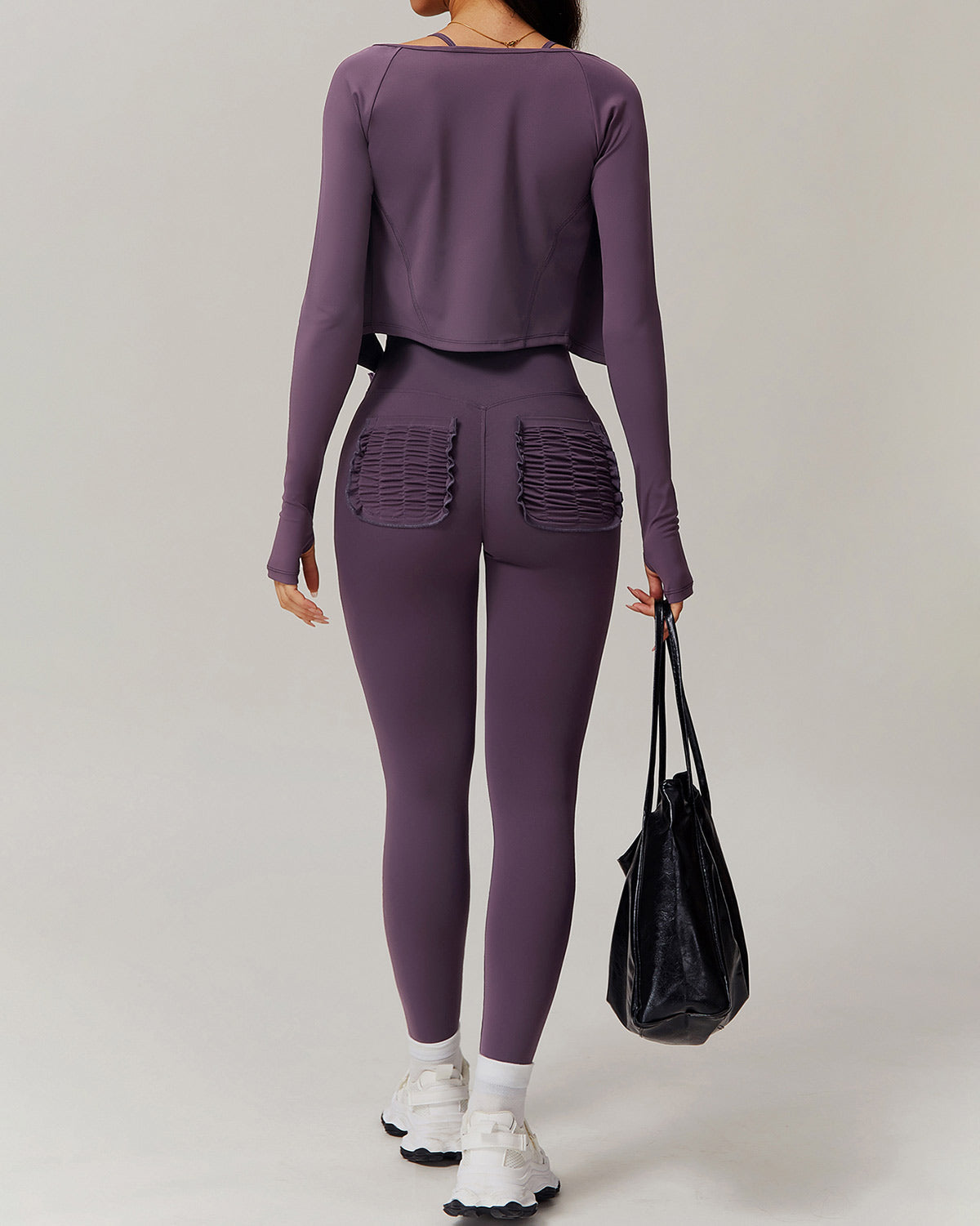 Olive Long Sleeve - Purple