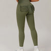 Olive Seamless Leggings - Green