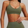 Olive Sports Bra - Green