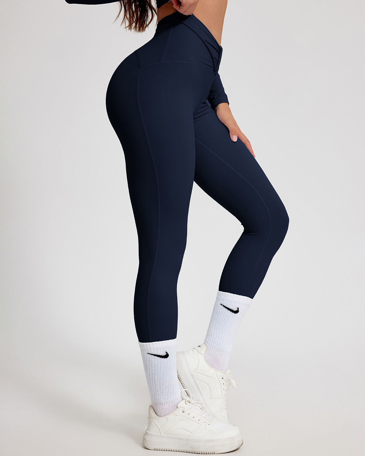 Oona Leggings - Navy