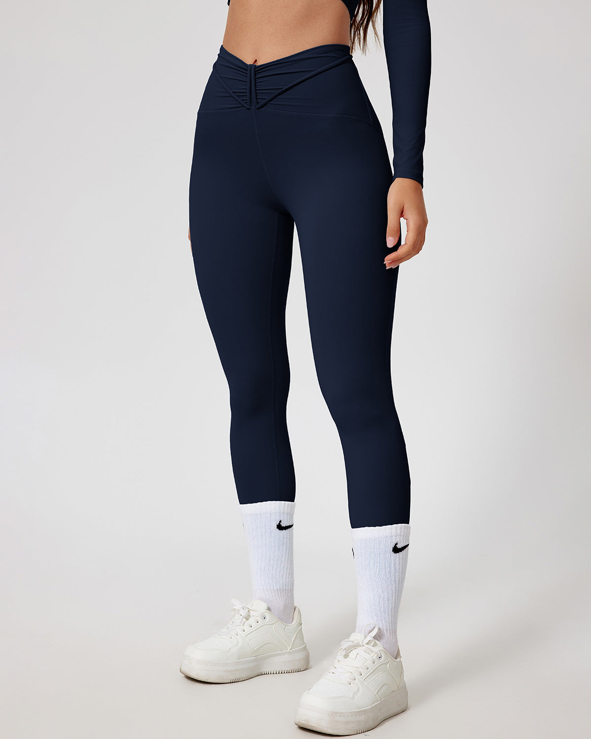 Oona Leggings - Navy