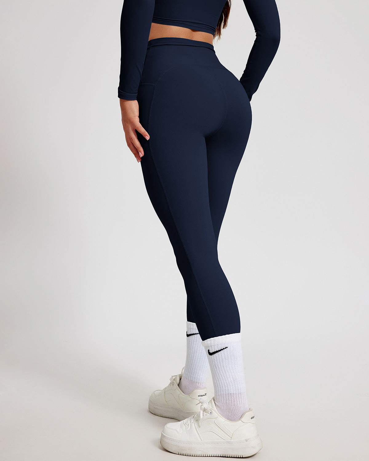 Oona Leggings - Navy