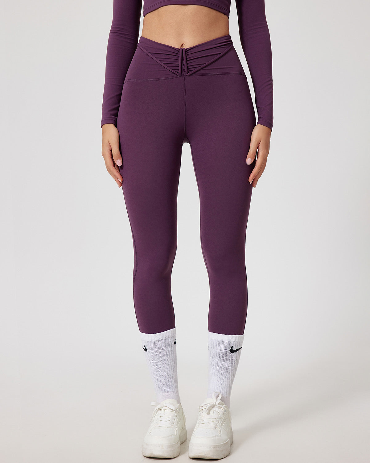 Oona Leggings - Plum