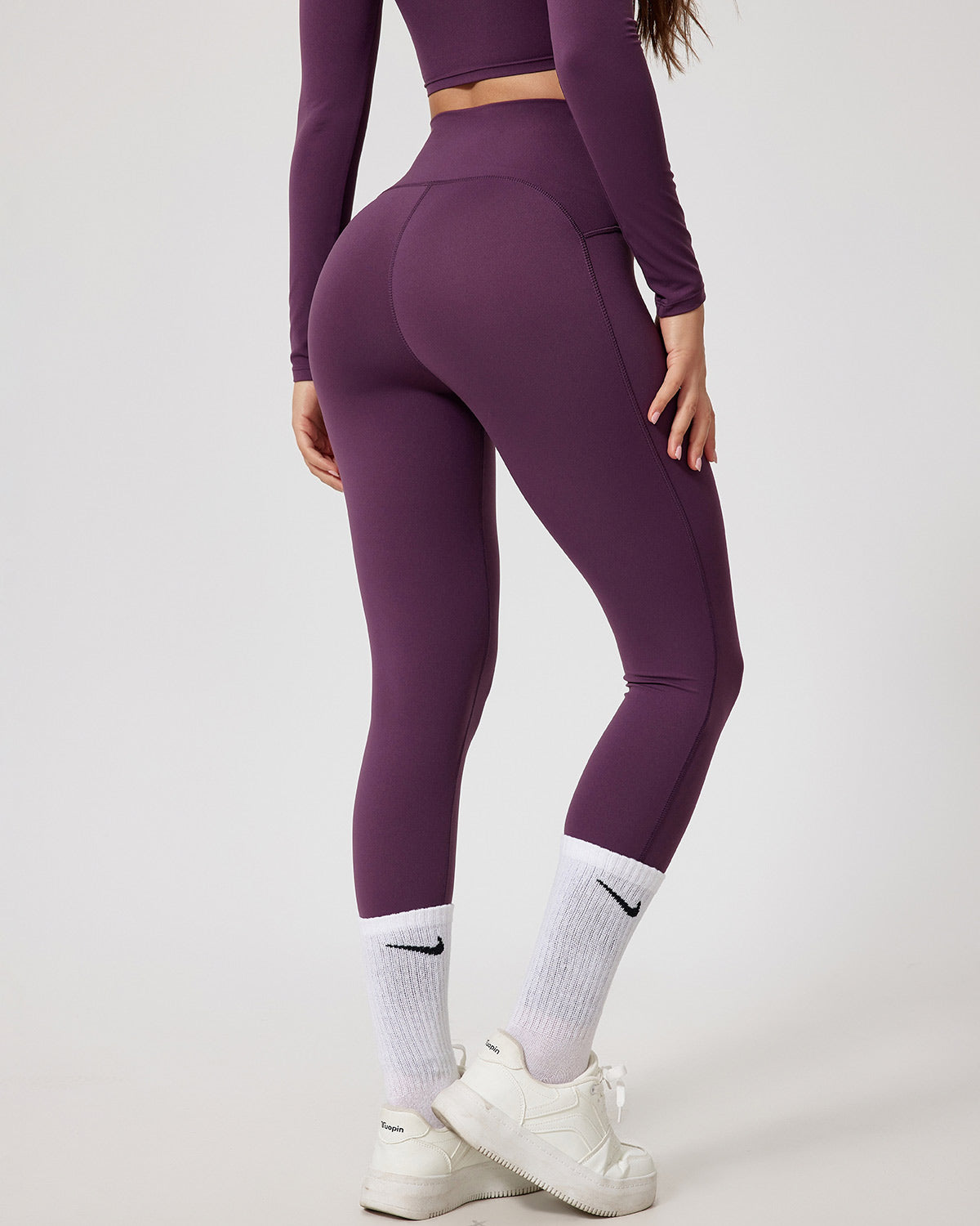 Oona Leggings - Plum