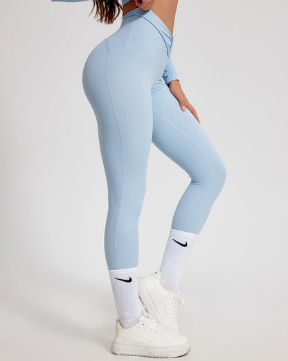 Oona Leggings - Sky Blue
