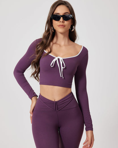 Oona Long Sleeve - Plum